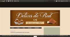 Desktop Screenshot of delices-de-red.fr